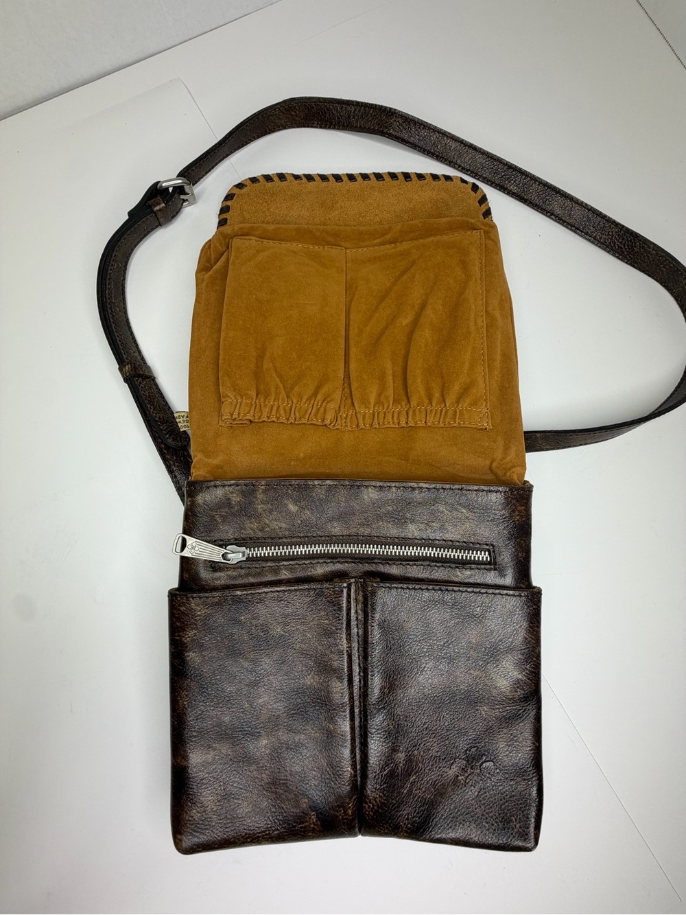 Patricia Nash Granada Crossbody Bag in Tooled Turquoise - Picture 8 of 14